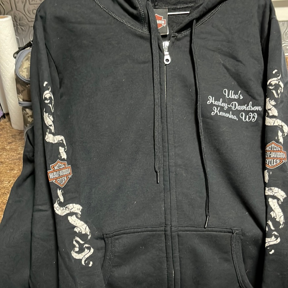 Zip up hoodie